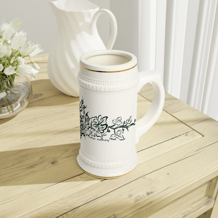 Now Nancy Floral Print Stein Mug