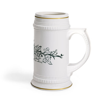 Now Nancy Floral Print Stein Mug